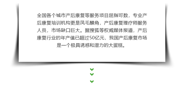 产后康复行业前景
