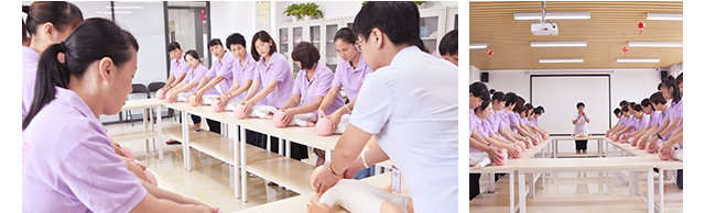 月嫂培训班实操教学现场